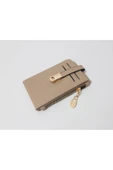 Renkli Çiçekler Kadın Cüzdan 14x8 CM Kullanışlı Dikdörtgen Kadın Cüzdanı - 4