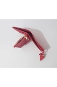 Renkli Çiçekler Kadın Cüzdan 12x10 CM Pembe Renk Kadın Cüzdanı - 7
