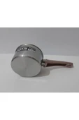 Renkli Çiçekler Çelik Tava 12 Cm Derin Yumurta Haşlama Süt Çorba Isıtma Ve Sos Tavası - 5