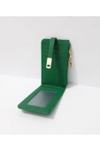 Renkli Çiçekler Kadın Cüzdan 14x8 CM Kullanışlı Dikdörtgen Kadın Cüzdanı - 2
