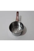 Renkli Çiçekler Çelik Tava 12 Cm Derin Yumurta Haşlama Süt Çorba Isıtma Ve Sos Tavası - 2
