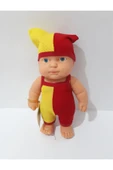 Renkli Çiçekler Fanatik Bebek Elbiseli Et Bebek - 1