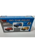 Renkli Çiçekler Oyuncak Araba Metal Jeep - 6