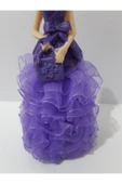 Renkli Çiçekler Biblo 18 Cm Polyester Gelin Biblo - 6
