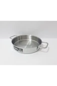 Renkli Çiçekler 20 cm Kulplu Çelik Sahan Yemek Isıtma Yemek Saklama Sahanı - 2