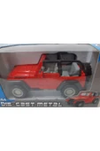 Renkli Çiçekler Oyuncak Araba Metal Jeep - 2