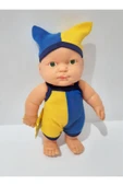 Renkli Çiçekler Fanatik Bebek Elbiseli Et Bebek - 5