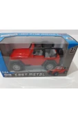 Renkli Çiçekler Oyuncak Araba Metal Jeep - 4