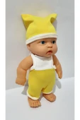 Renkli Çiçekler Elbiseli Et Bebek - 3