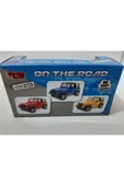Renkli Çiçekler Oyuncak Araba Metal Jeep - 4