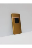 Renkli Çiçekler Usb Şarjlı Elektronik Çakmak Dokunmatik Ekran Sigara Çakmağı - 1