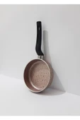 Renkli Çiçekler 12 Cm Mini Tava Yumurta Ve Sos Tavası Granit Tava Ev Ofis Için - 3