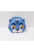 Renkli Çiçekler Metal Kedi Figürlü Kumbara - 1