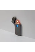 Renkli Çiçekler Usb Şarjlı Elektronik Çakmak Dokunmatik Ekran Sigara Çakmağı - 6