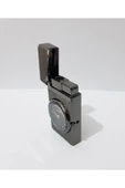 Renkli Çiçekler Metal Saatli Çakmak Cep Saati ve Çakmak 7x3.5x1 CM - 7