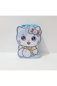 Renkli Çiçekler Kedi Desenli Metal Kilitli Kumbara Çocuklar İçin Hediye - 3