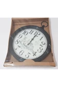 Renkli Çiçekler Duvar saat Çiçek Kupa Fincan Desenli Beyaz 30 CM Duvar Saati - 4