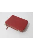 Renkli Çiçekler Kadın Cüzdan 3 Bölmeli Telefon Çanta Cüzdan Kadın Cüzdanı 20x12x5 Cm - 6