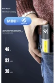 Renkli Çiçekler Usb Şarj Edilebilir Mini Led El Feneri 3 Aydınlatma Modu Su Geçirmez Pik Yakınlaştırma El Feneri - 7