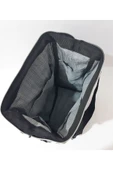 Renkli Çiçekler Sırt Çanta 40x25 CM Siyah Gri Renk Erkek Sırt Çantası - 5