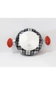 Renkli Çiçekler 22 CM Desenli Teflon Tava Yumurta Melemen Tavası Pişirme Tava - 5
