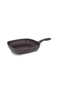 FMS Granit Grıll Kare Tava 28 Cm Siyah - 2