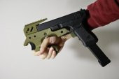Cyberpunk Glock Gbb / Aep Bullpup Dönüştürme Plastik Aparat - 1