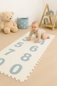 ela777 Yumuşak Yapboz Puzzle Halı, 10 Parça 147X60 CM - 1
