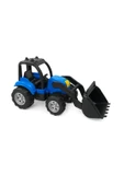 ela777 Erkek Çocuk Oyuncak Traktör Iş Makinesi Mavi Tarım Aracı Kepçe 777 31x16 Cm - 2
