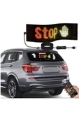 BGGTech Araç Led Matrix Cama Yapışkanlı Telefonla Kontrol Edilebilen Kişiselleştirilebilir Uzaktan Kumandalı - 3