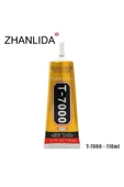 Zhanlida T7000 Ekran Cam Lens Kasa Kapak Çerçeve Yapıştırıcı 110ml Siyah - 1