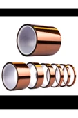 Ld Teknoloji Kapton Bant 5mm 30m Yüksek Isıya Dayanıklı Yanmaz Bant - 1