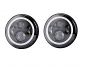 JEEP WRANGLER RUBİCON LEDLİ MERCEKLİ ANGEL FAR SETİ - 1