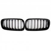 BMW X5 X6 F15 F16 PARLAK SİYAH ÇİFT ŞERİT X5M X6M F85 F86 PANJUR thumbnail 2