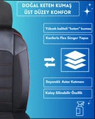 ORQİDE RAN SERİSİ Daihatsu Copen Oto Koltuk Kılıfı - 6