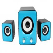 USB 2.0 Masa Üstü 2.1 Bilgisayar Hoparlörü Ses Mini Speaker - 4