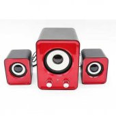 USB 2.0 Masa Üstü 2.1 Bilgisayar Hoparlörü Ses Mini Speaker - 9