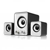 USB 2.0 Masa Üstü 2.1 Bilgisayar Hoparlörü Ses Mini Speaker - 10