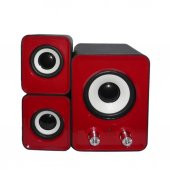 USB 2.0 Masa Üstü 2.1 Bilgisayar Hoparlörü Ses Mini Speaker - 12