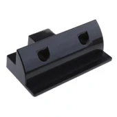 2K Abs Siyah Solar Orta Kenar Güneş Paneli Montaj Braketi thumbnail 1