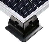 2K Abs Siyah Solar Güneş Paneli Montaj Braket Seti 7 Parça thumbnail 3