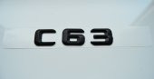 MERCEDES C63 YAZI SİYAH W205 - 1