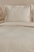 Karaca Home Breeze Soft Çift Kişilik Yatak Örtüsü Ekru thumbnail 7