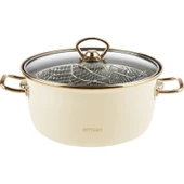 Nostalji Emaye Bej Kızartma Tenceresi thumbnail 3