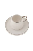 Karaca Satürn Platin 6 Kişilik Kahve Fincanı Takımı 100 ml thumbnail 11