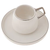 Saturn Platin 6 Kişilik Kahve Fincanı Takımı 100 ml - 5