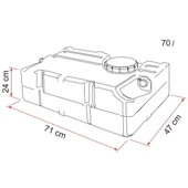 Fiamma 70 Litre Karavan Temiz Su Tankı - 3