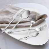 Theo 30 Parça 6 Kişilik Çatal Kaşık Bıçak Takımı thumbnail 1