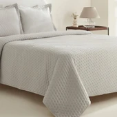 Breeze Soft Çift Kişilik Yatak Örtüsü Gri - 2