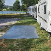 2K 200x240 cm Su Geçirmez 230gr/M² Karavan Zemin Örtüsü thumbnail 3